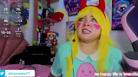 Snapshot of 777lucycosplay chatting on 07-09-26, 03:49 Lucycosplay777 online show from 07-09-26, 03:49
