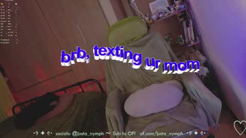   Im Nym  Justa nymph on twitter and IG online show from 05-19-26, 01:56