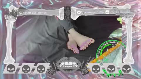 Countess Bones online show from 12-18-24, 07:08