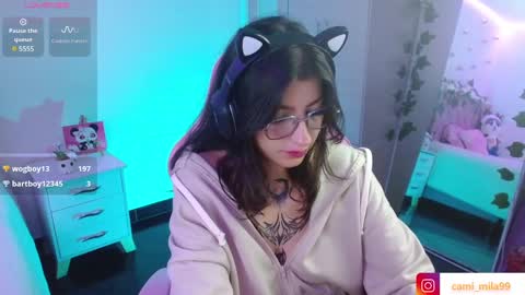 Snapshot of cami_mila99 chatting on 01-08-25, 06:52 CAMI online show from 01-08-25, 06:52