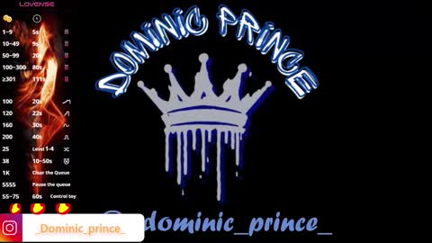 Snapshot of dominicprince chatting on 10-06-25, 05:49 DOMINIC PRINCE online show from 10-06-25, 05:49