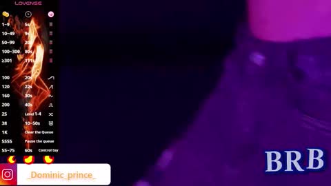 Snapshot of dominicprince chatting on 11-11-25, 06:02 DOMINIC PRINCE online show from 11-11-25, 06:02