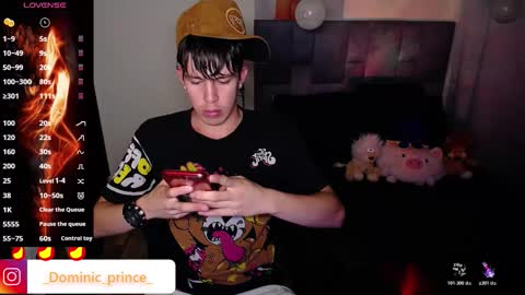 Snapshot of dominicprince chatting on 11-19-25, 11:16 DOMINIC PRINCE online show from 11-19-25, 11:16