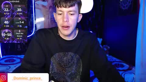 Snapshot of dominicprince chatting on 03-13-26, 01:56 DOMINIC PRINCE online show from 03-13-26, 01:56