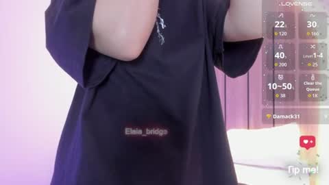Snapshot of elaia_bridge chatting on 07-16-26, 11:49 E L A I A online show from 07-16-26, 11:49
