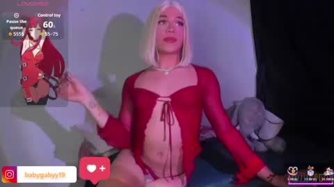 Snapshot of girls_cocks_23cmtss chatting on 06-12-26, 02:32 gaby 3 online show from 06-12-26, 02:32