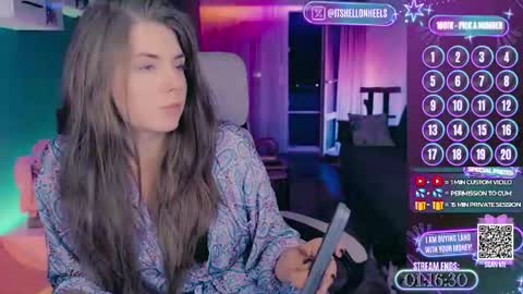 Snapshot of hell_on_heels_ chatting on 06-27-26, 08:47 - show loyalty and subscribe - online show from 06-27-26, 08:47