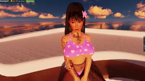 Leona online show from 02-15-26, 01:02