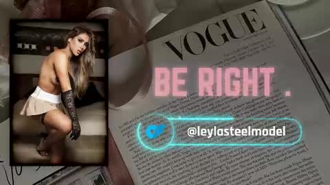 INSTA leylasteel model         online show from 05-06-26, 01:16