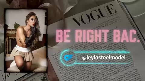 INSTA leylasteel model         online show from 05-23-26, 04:00