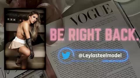 INSTA leylasteel model         online show from 05-27-26, 11:40