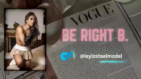 INSTA leylasteel model         online show from 05-28-26, 12:57