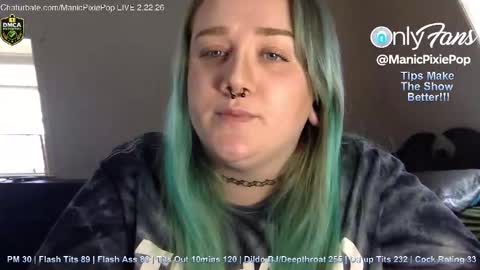 ManicPixiePop online show from 02-22-26, 09:46
