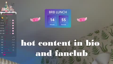 Snapshot of marie_diaze chatting on 12-11-24, 11:30 Marie LEAVE YOUR WITH ME online show from 12-11-24, 11:30