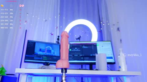 Snapshot of maykka chatting on 12-22-25, 12:18 Mayka online show from 12-22-25, 12:18
