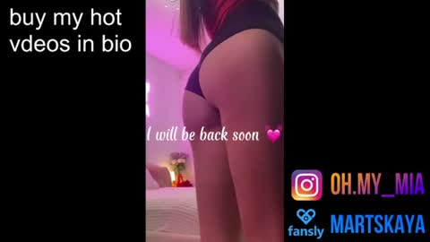 Snapshot of mia4sin chatting on 06-22-26, 10:01 Mia Martskaya online show from 06-22-26, 10:01