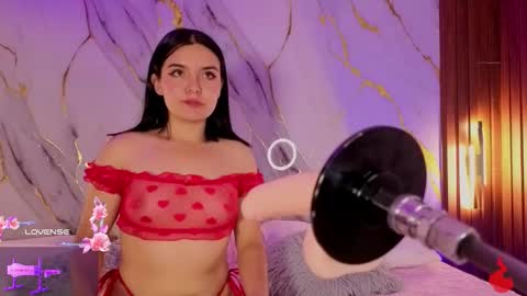New girl Emily Valentina  Michelle online show from 02-14-26, 04:04