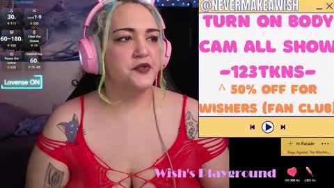 Snapshot of nevermakeawish chatting on 03-03-26, 04:02 Wishs Playground online show from 03-03-26, 04:02