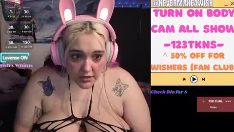 Snapshot of nevermakeawish chatting on 07-07-26, 09:35 Wishs Playground online show from 07-07-26, 09:35