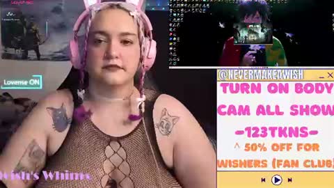 Snapshot of nevermakeawish chatting on 07-09-26, 09:24 Wishs Playground online show from 07-09-26, 09:24