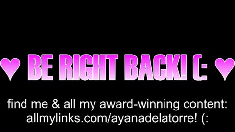 Ayana Delatorre online show from 07-14-26, 02:05