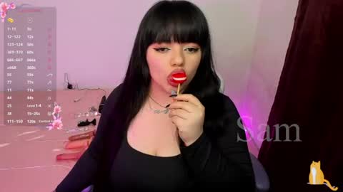 Snapshot of samantha__g chatting on 06-21-26, 02:25 Sam online show from 06-21-26, 02:25