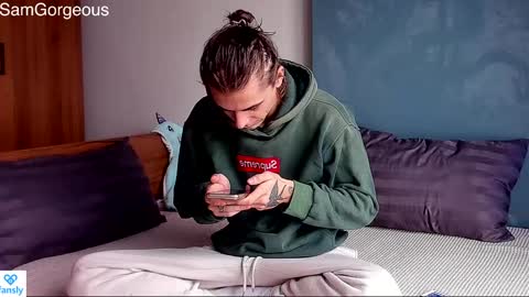 Snapshot of samgorgeous chatting on 01-28-25, 07:11 Fansly - Top4fans online show from 01-28-25, 07:11