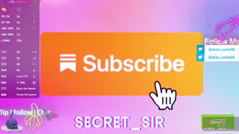 Dean Carter online show from 10-19-25, 10:21