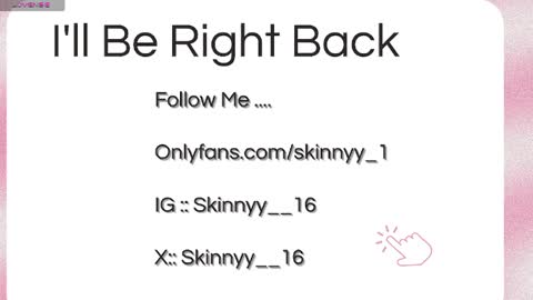 Skinnyy   online show from 05-09-26, 09:03