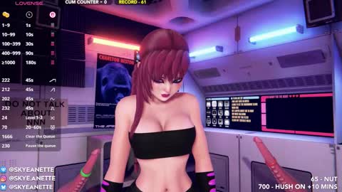 SkyeAnette online show from 12-01-25, 02:16