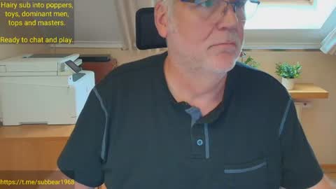 Snapshot of subbear1968 chatting on 06-23-26, 11:30 subbear1968 online show from 06-23-26, 11:30