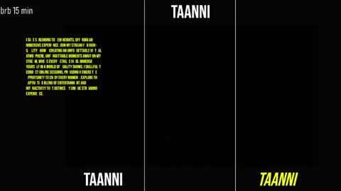 Snapshot of taanni_bc chatting on 04-16-26, 09:39 TAANNI online show from 04-16-26, 09:39