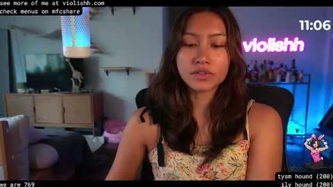Snapshot of violishh chatting on 06-20-26, 08:55 follow me on twitter violishh and ig violishh online show from 06-20-26, 08:55