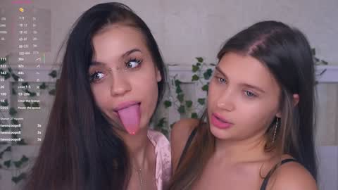 Snapshot of vivid_girls chatting on 02-23-26, 07:17 Nelly and Mari online show from 02-23-26, 07:17