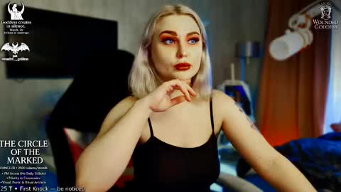 Snapshot of wounded_goddess chatting on 02-10-26, 07:45 Goddess Sophy online show from 02-10-26, 07:45