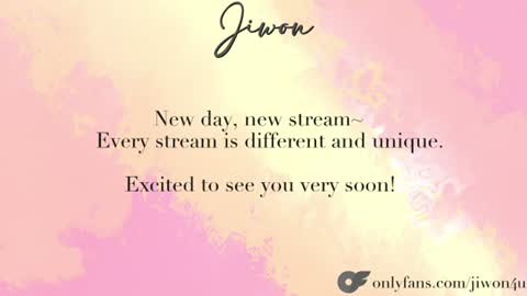 J i w o n   online show from 07-08-26, 09:52