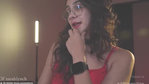 Snapshot of zarahlynch chatting on 11-25-25, 11:05 Miss Lynch Next show 2911 online show from 11-25-25, 11:05