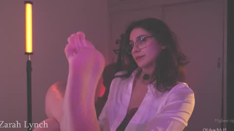 Snapshot of zarahlynch chatting on 02-19-26, 11:56 Miss Lynch Next show 2911 online show from 02-19-26, 11:56