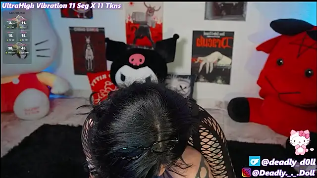 Deadly Doll online show from 02-13-25, 02:12