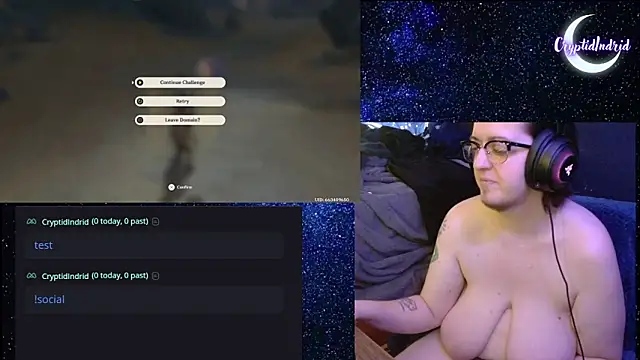 CryptidIndrid online show from 12-20-24, 09:39