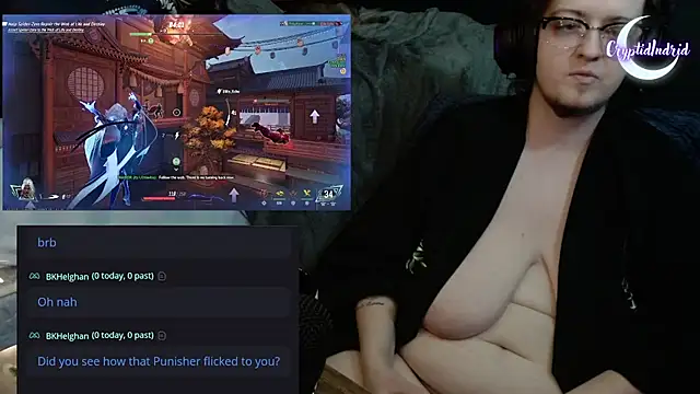 CryptidIndrid online show from 01-01-25, 02:51