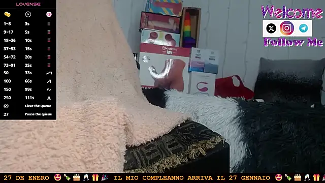 SofiaMadisson online show from 01-15-25, 06:51