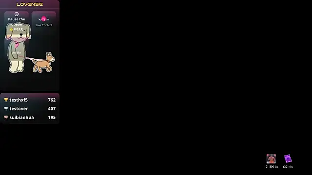 Lovensetest online show from 03-12-26, 06:19