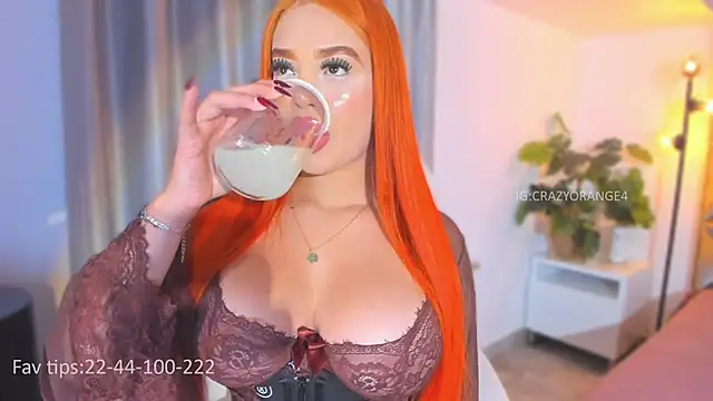 Snapshot of Crazyorange_ chatting on 06-19-26, 10:30 Crazyorange online show from 06-19-26, 10:30