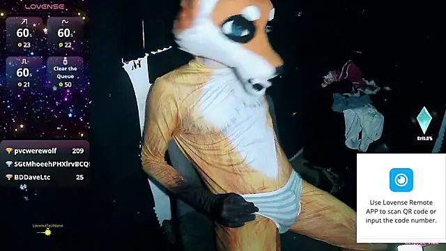 FoxieHikari online show from 12-12-24, 02:59