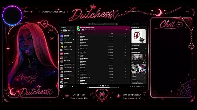 GoddessxDutchessx online show from 04-29-26, 08:37
