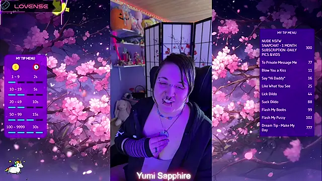yumi sapphire online show from 04-21-26, 08:44