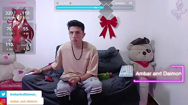 Ambar and daimon  online show from 04-15-26, 05:03