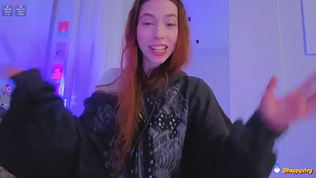 Snapshot of HappyVivy chatting on 09-23-25, 08:56 HappyVivy online show from 09-23-25, 08:56