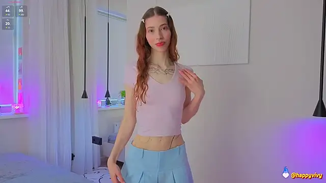 Snapshot of HappyVivy chatting on 10-01-25, 12:33 HappyVivy online show from 10-01-25, 12:33